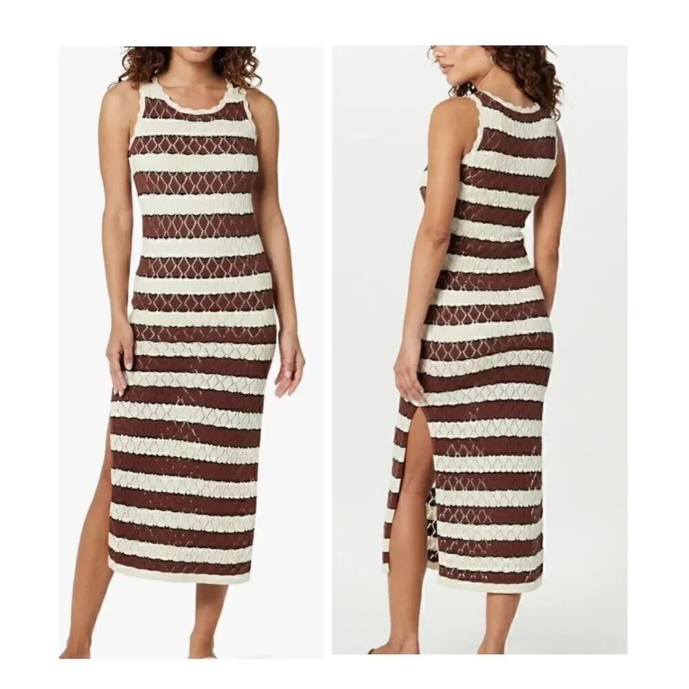 The Drop Women's Ritu Crochet Maxi Dress